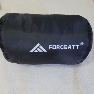 Forceatt Mummy Sleeping Bag for Temperatures 32 to 68F. Color:Grey & Orange New